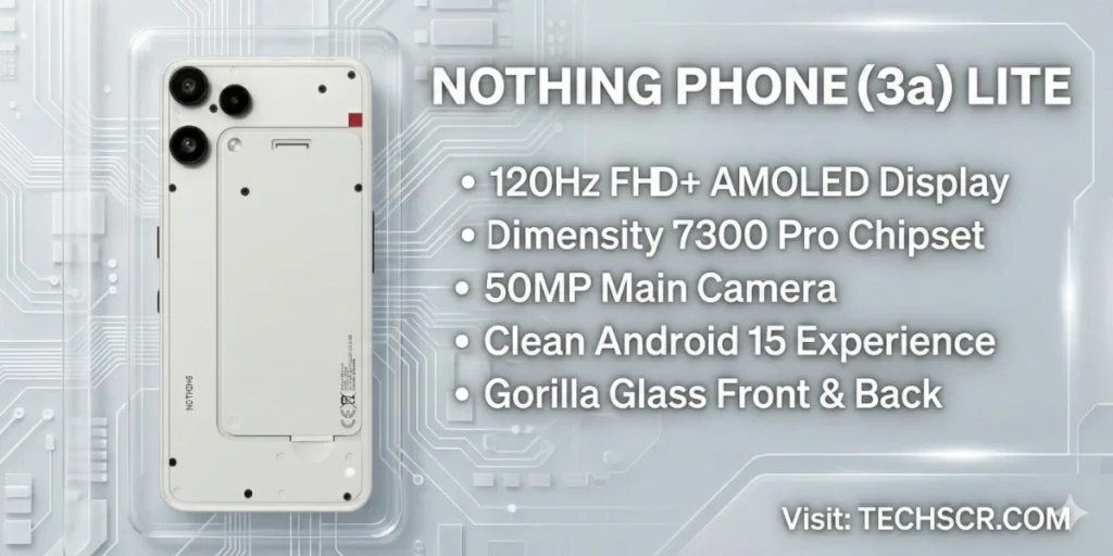 Nothing Phone (3a) Lite