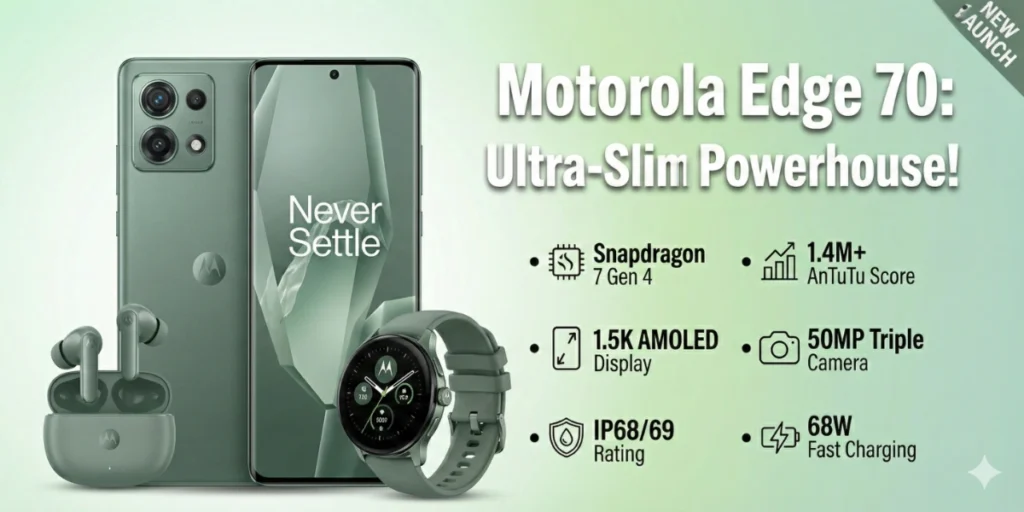 Motorola Edge 70 Price in india _AnTuTu Score
