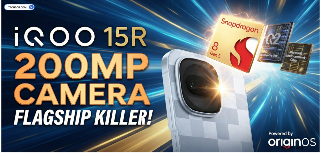 iQOO 15R gaming smartphone with Snapdragon 8 Gen 5 and 3.5M AnTuTu score