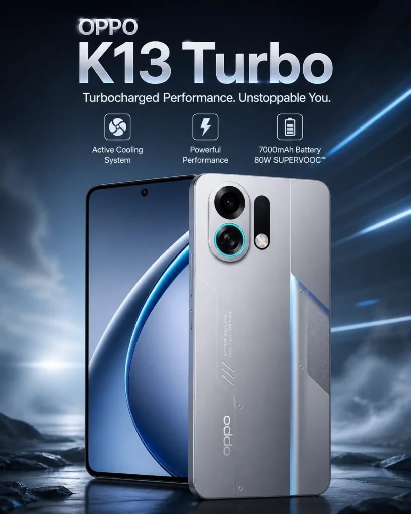 Best Gaming Phone Under ₹40,000 OPPO turbo k13