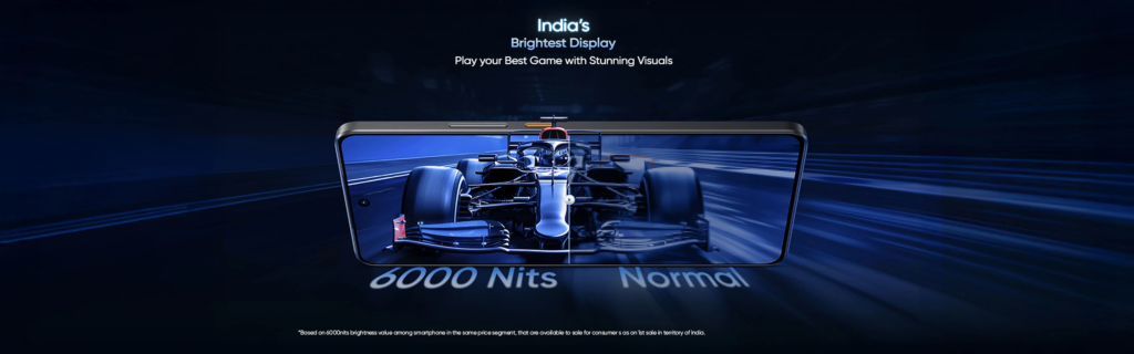 Realme GT 7 6000nits Display