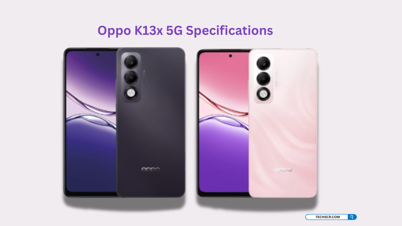 Oppo K13x 5G Specifications & AnTuTu Score