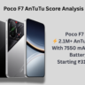 Poco F7 AnTuTu Score & Specifications
