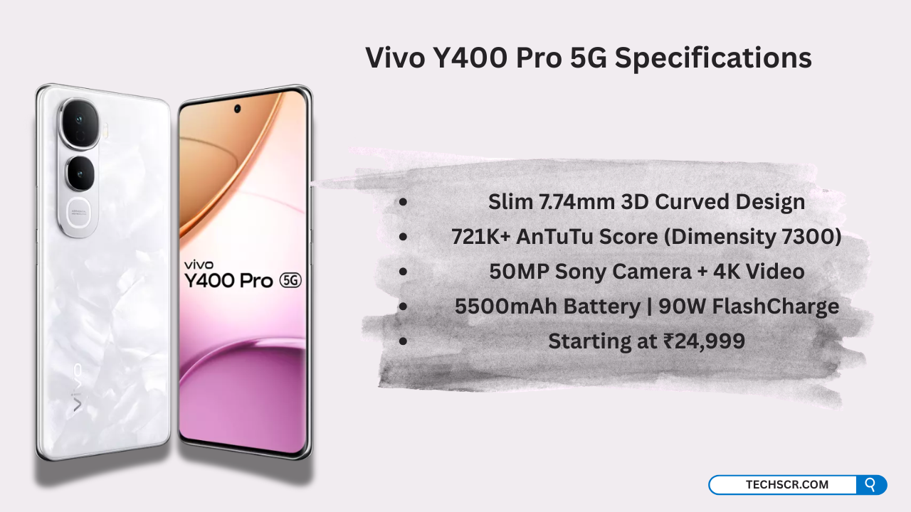 Vivo Y400 Pro AnTuTu Score & Full Specifications