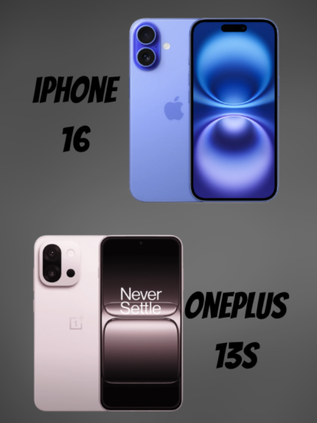 oneplus 13s iPhone 16