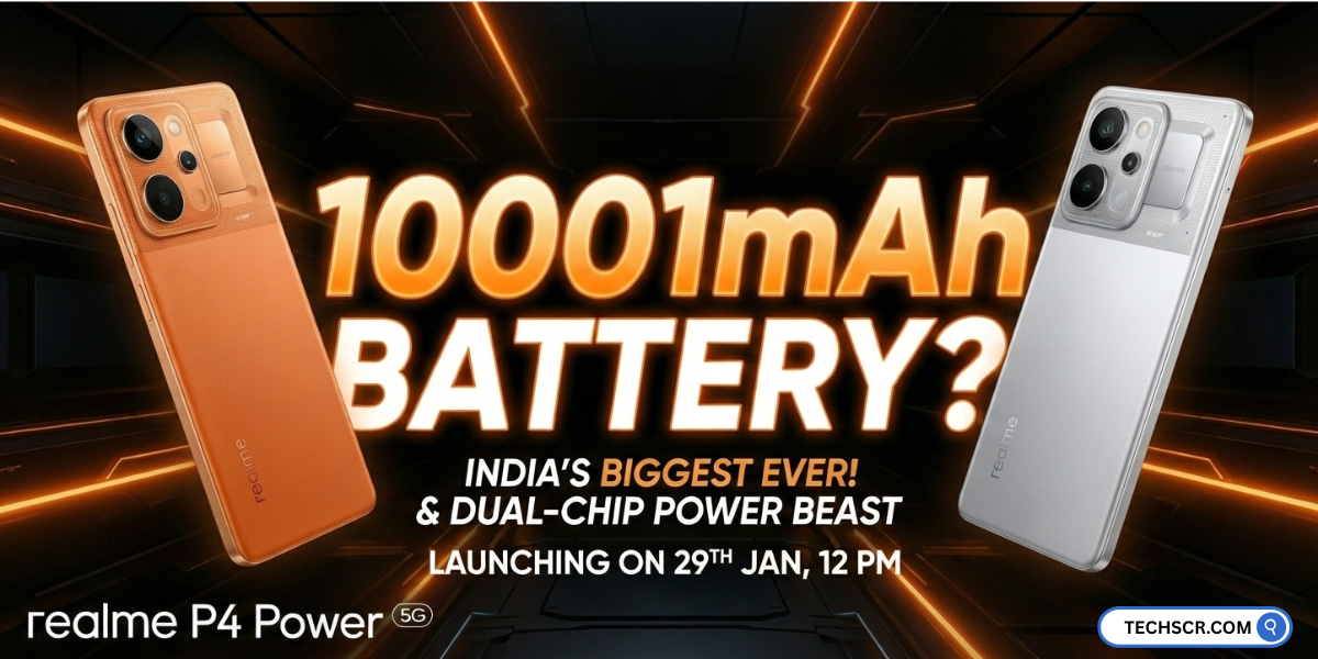 Realme P4 Power Launched in India: 10,001mAh Battery, 144Hz Display, Dimensity 7400 Ultra, AnTuTu Score