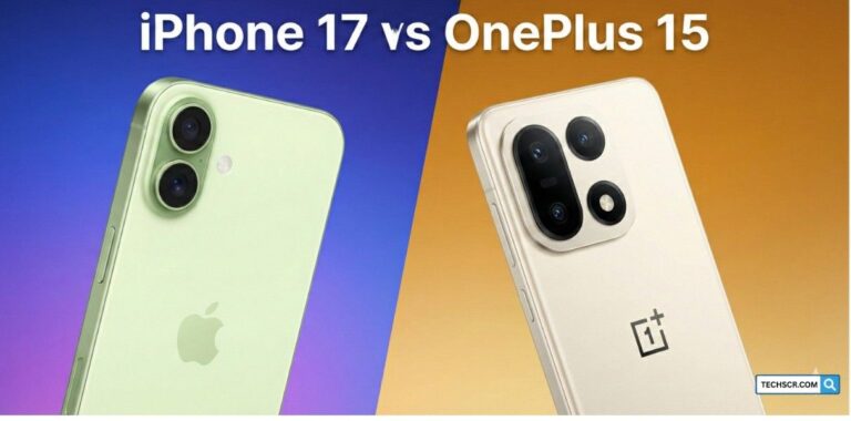 iPhone 17 vs OnePlus 15 specs and price in india