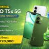 Vivo T5x 5G Launching with Dimensity 7400 Turbo & 7200mAh Battery – Price in India