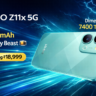 iQOO Z11x 5G with Dimensity 7400 Turbo & 7200mAh Battery – Price in India & Specs