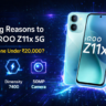 4 Strong Reasons to Buy iQOO Z11x 5G – The Best Phone Under ₹20,000?